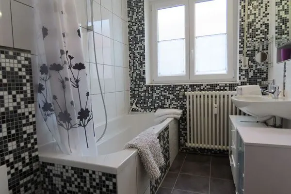 Badezimmer  Ferienwohnung Berndes