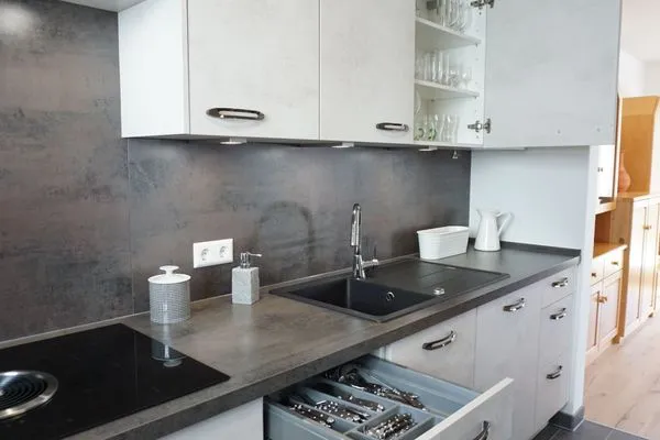 Küche / Küchenzeile  Ferienhaus Sonnenstrahl*****