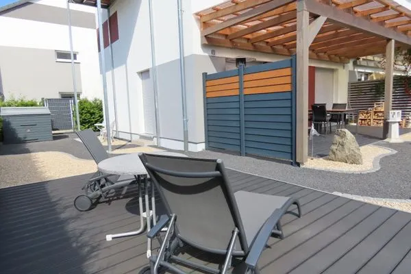 Terrasse  Ferienhaus Sonnenstrahl*****