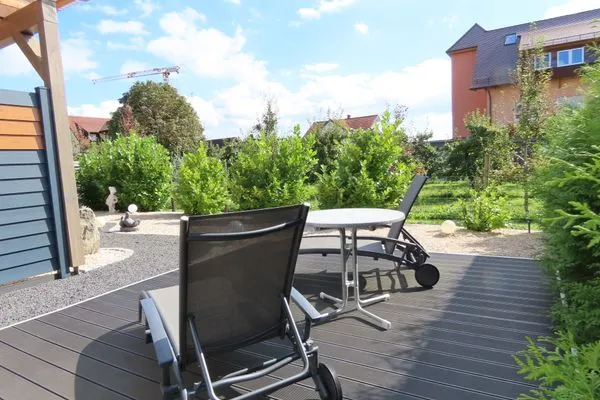 Terrasse  Ferienhaus Sonnenstrahl*****