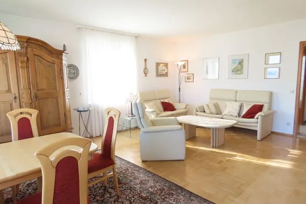 Wohnzimmer  Ferienwohnung Seestraße Ost