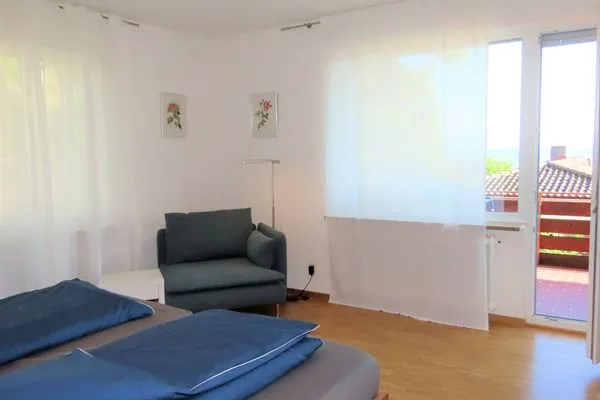 Schlafzimmer  Ferienwohnung Seestraße Ost