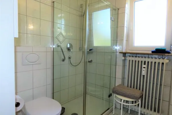 Badezimmer  Ferienwohnung Seestraße Ost