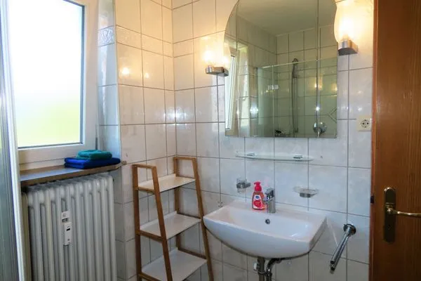 Badezimmer  Ferienwohnung Seestraße Ost