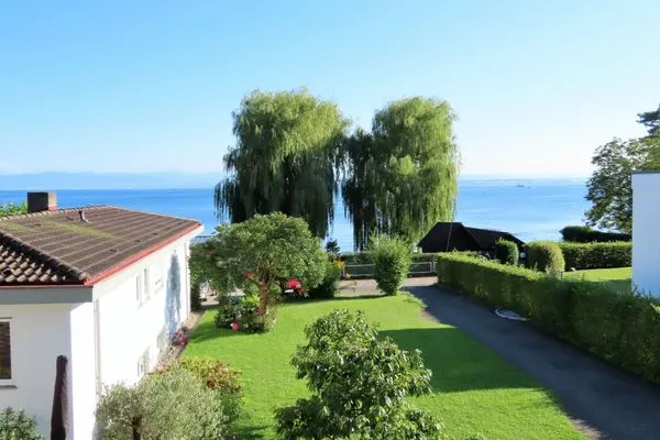 Gartenblick  Ferienwohnung Seestraße Ost