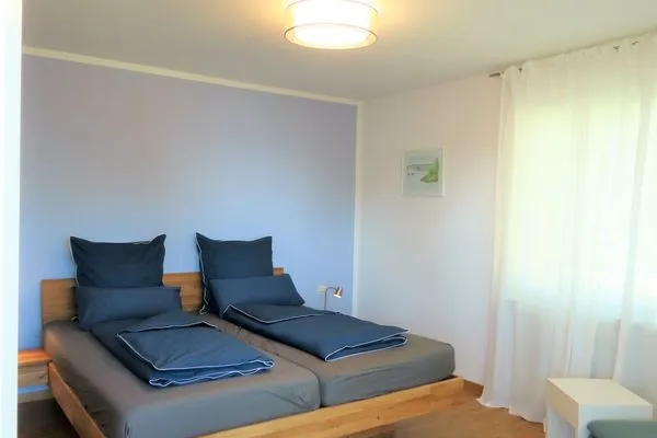 Schlafzimmer  Ferienwohnung Seestraße Ost