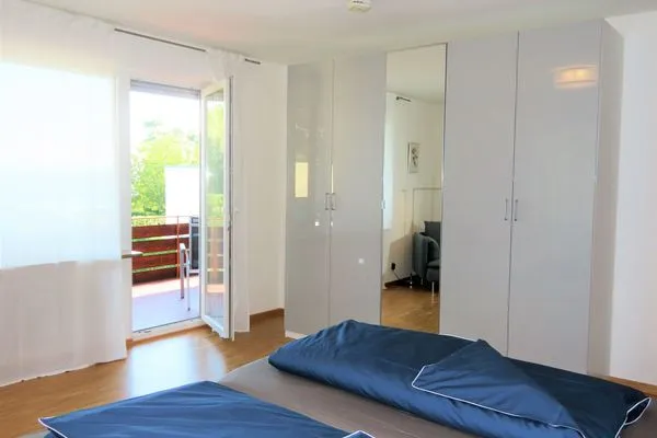 Schlafzimmer  Ferienwohnung Seestraße Ost