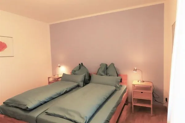Schlafzimmer  Ferienwohnung Seestraße Ost