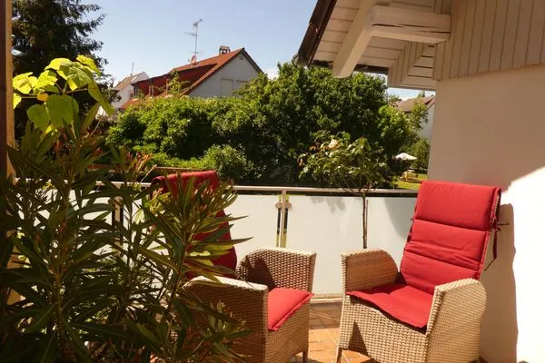 Balkon ABC Ferienwohnungen Wohnung C****