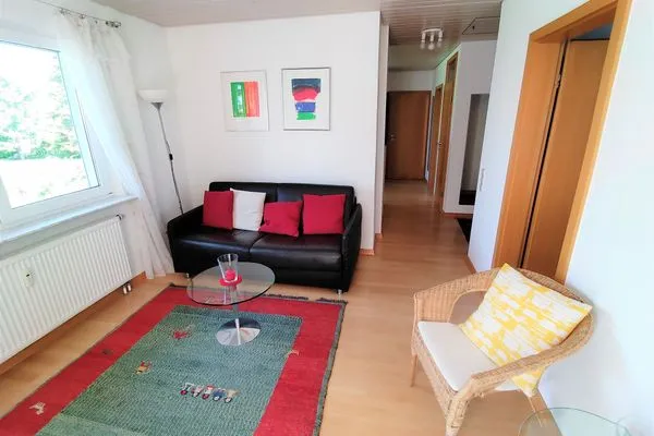 Wohnzimmer ABC Ferienwohnungen Wohnung C****