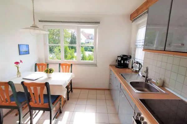 Küche / Küchenzeile ABC Ferienwohnungen Maisonette-Wohnung B1****