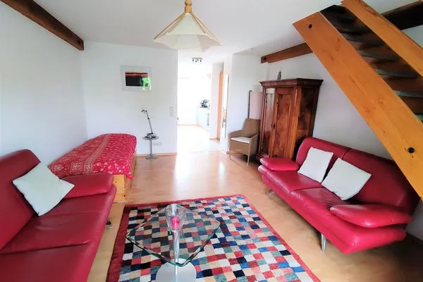 Wohnzimmer ABC Ferienwohnungen Maisonette-Wohnung B1****