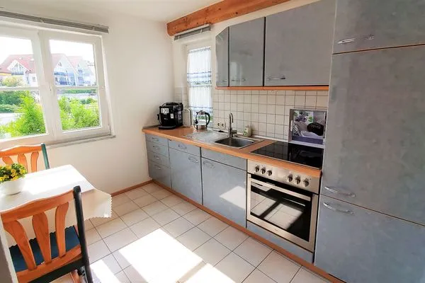 Küche / Küchenzeile ABC Ferienwohnungen Maisonette-Wohnung B1****