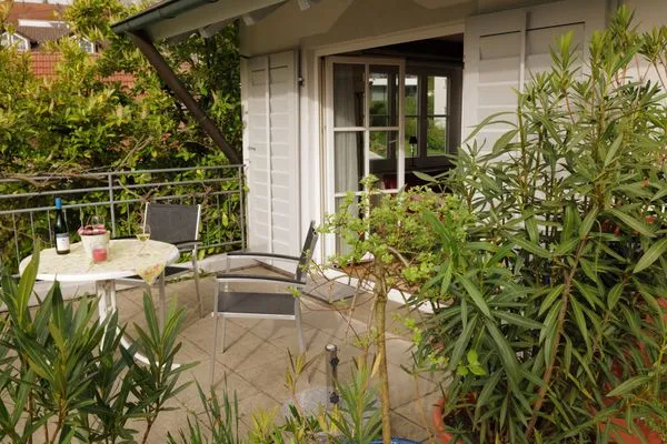 Balkon ABC Ferienwohnungen Maisonette-Wohnung B2****