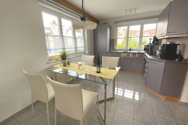 Küche / Küchenzeile ABC Ferienwohnungen Maisonette-Wohnung B2****