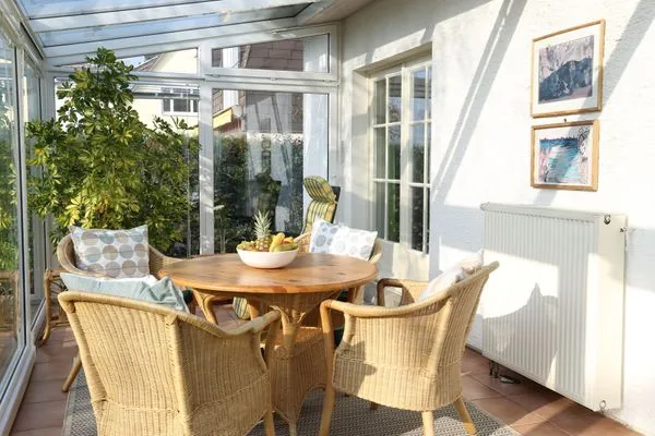 Wohnzimmer  Dreimäderlhaus