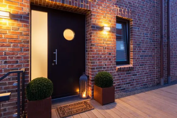 Fassade / Eingang  Reethuus Süd