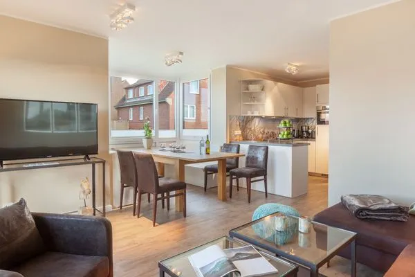 Wohnzimmer  Dünenhuus Ost