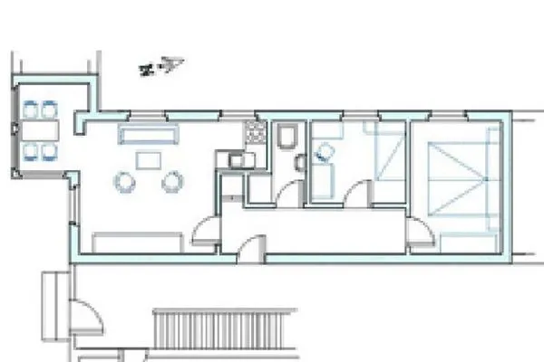 Grundriss  Villa Central - Ferienwohnung Stadtnest