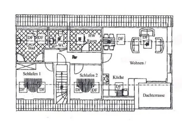 Grundriss  Haus Walfänger - Ferienwohnung 4