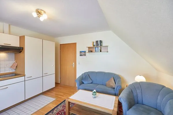 Wohnzimmer  Haus Seute Deern - Ferienwohnung 1 - Muschel