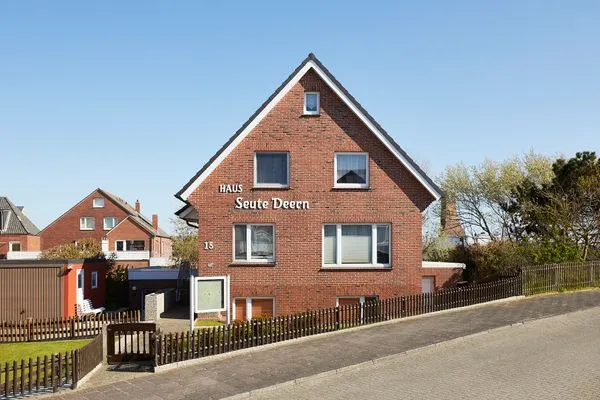 Hauptansicht  Haus Seute Deern - Ferienwohnung 1 - Muschel