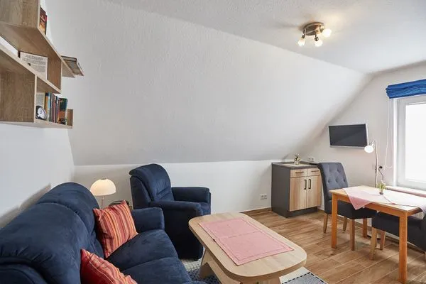 Wohnzimmer  Haus Seute Deern - Ferienwohnung 2 - Seestern