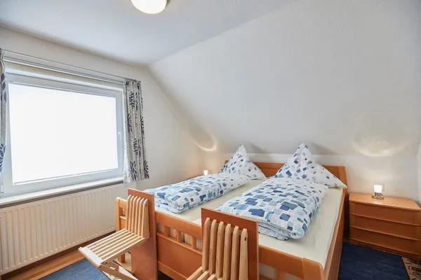 Schlafzimmer  Haus Seute Deern - Ferienwohnung 2 - Seestern