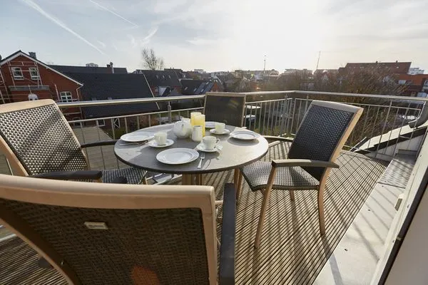 Balkon  Rodehuus - Ferienwohnung Hermine