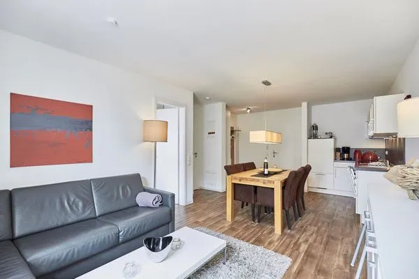 Wohnzimmer  Rodehuus - Ferienwohnung Sandkorn