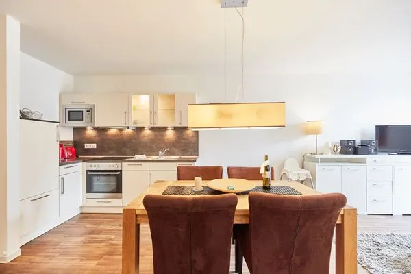 Küche / Küchenzeile  Rodehuus - Ferienwohnung Sandkorn