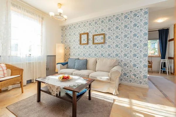 Sitzbereich zum Wohlfühlen  Ferienwohnung Amtsstube