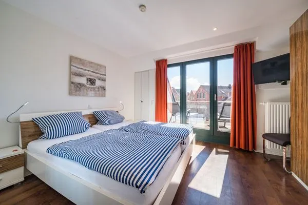 Schlafzimmer  Villa Wilhelmine - Ferienwohnung Jan