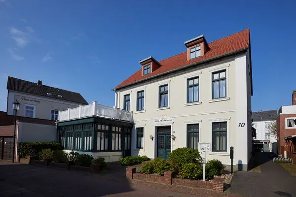 Fassade / Eingang  Villa Wilhelmine - Ferienwohnung Jan