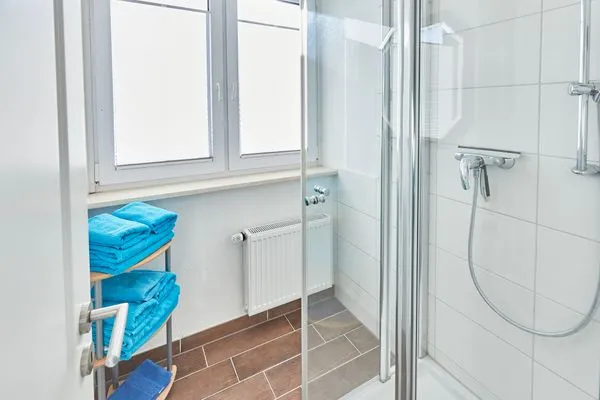 Badezimmer  Haus Lübben - Ferienwohnung Kerstin