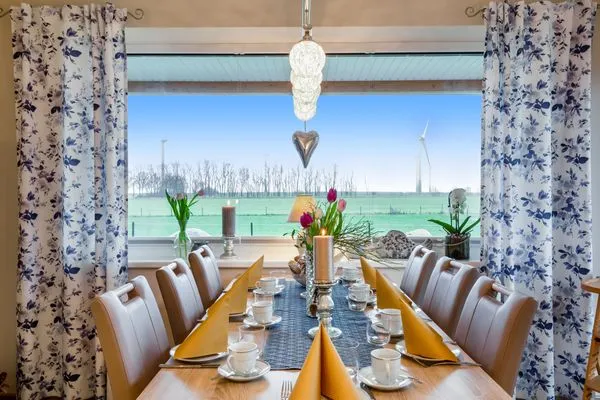 Wohnzimmer  Wellnes Bungalow Sanddüne