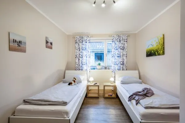 Schlafzimmer  Wellnes Bungalow Sanddüne