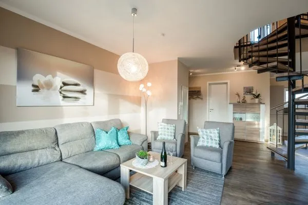 Wohnzimmer  Wellness - Ferienhaus Ostküste