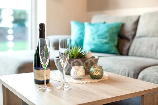 Wohnzimmer  Wellness - Ferienhaus Ostküste