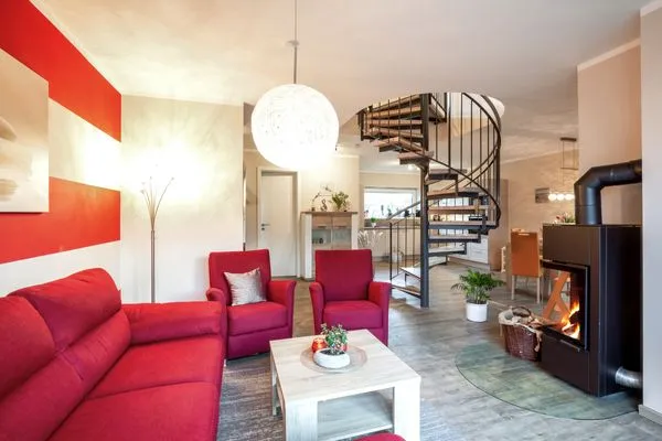 Wohnzimmer  Wellness - Ferienhaus Küstenwind