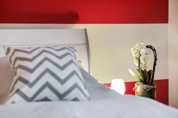 Schlafzimmer  Wellness - Bungalow Strandgut