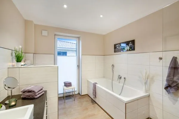 Badezimmer  Wellness - Bungalow Strandgut