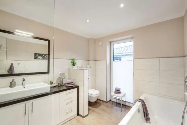 Badezimmer  Wellness - Bungalow Strandgut