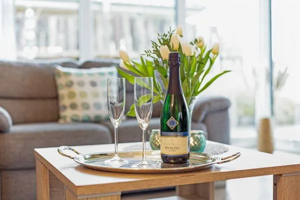 Wohnzimmer  Relax Bungalow Muschelstrand