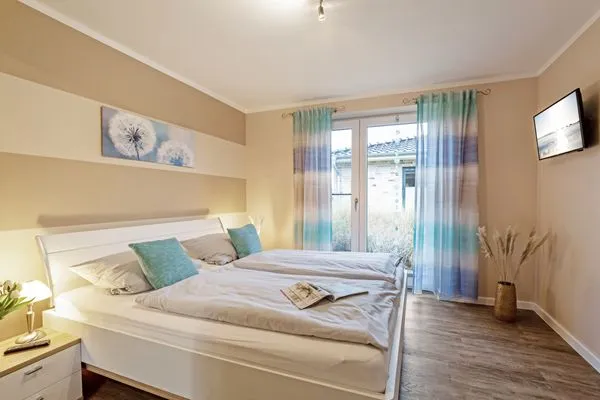 Schlafzimmer  Relax Bungalow Muschelstrand