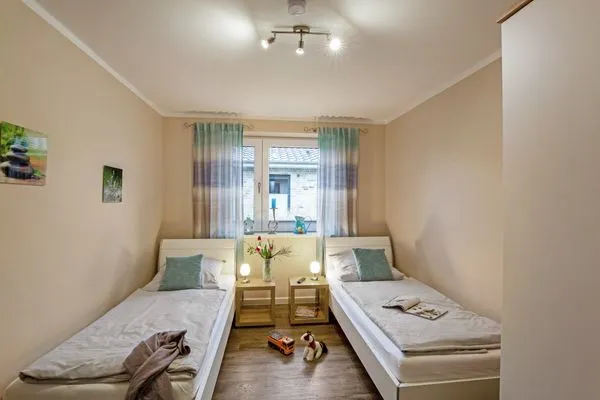 Schlafzimmer  Relax Bungalow Muschelstrand