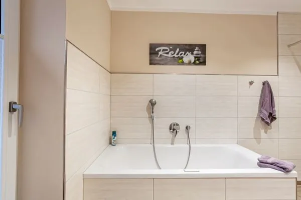 Badezimmer  Relax Bungalow Muschelstrand