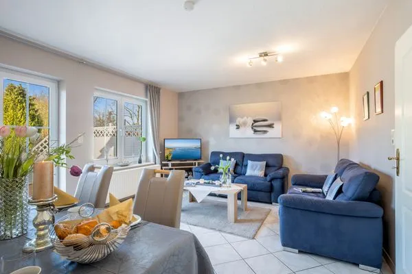 Wohnzimmer  Ferienhaus Nelke