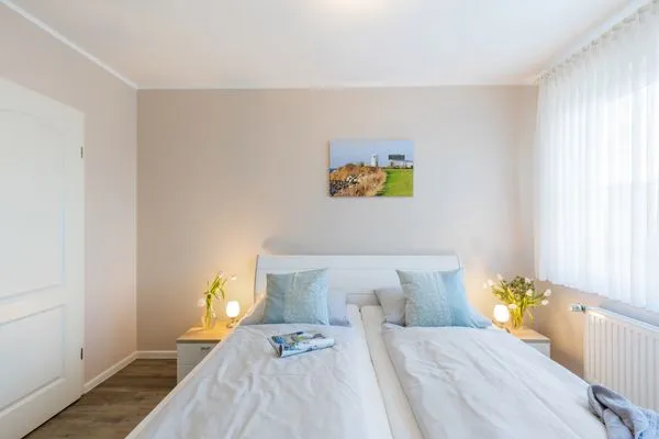 Schlafzimmer  Ferienhaus Nelke