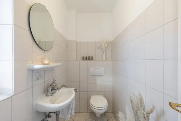 Gäste-WC  Ferienhaus Nelke